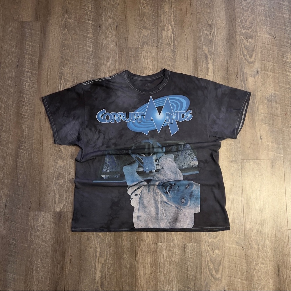 Rayscorruptedmind Travis Scott Custom Dyed T-Shirt - image 1